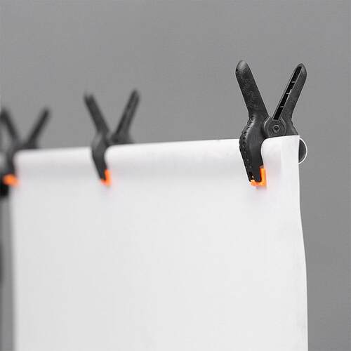 4pcs 2/3/4 inch Adjustable Strong Clip Nylon Spring Clamps f