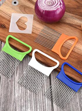 Onion Needle Stainless Steel with Rounded Hand Grip Slice