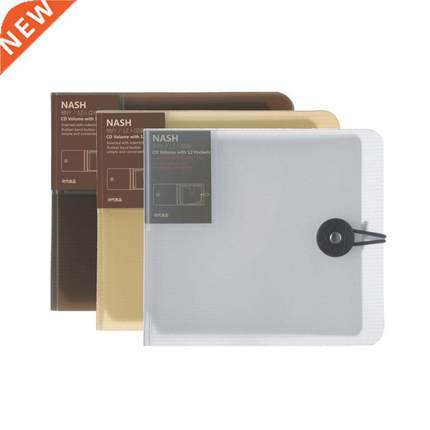 EaVita Portable Plaic 12pcs Disc CD Case DVD Holder Wall