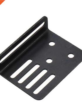 Black Steel Cable Drag Chain Mounting Bracket for CNC Router