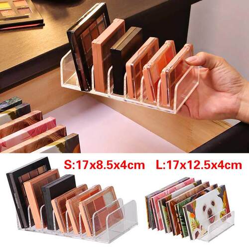 1Pc Eyeshadow Palette Organizer Eyepowder Storage Tray Cosme