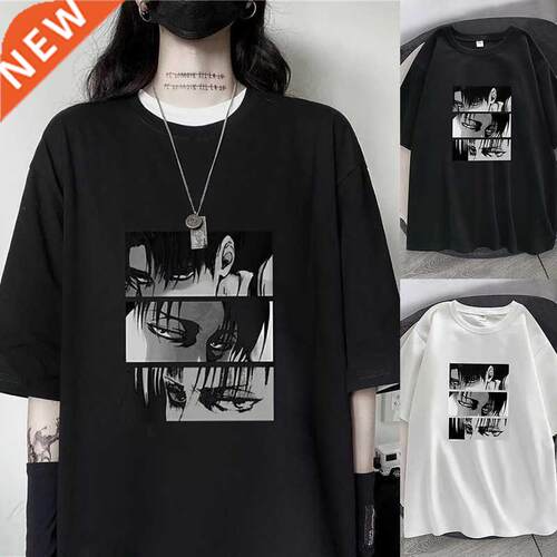 Women T-shirts Japanese Anime Attack On Titan Levi Ackerman