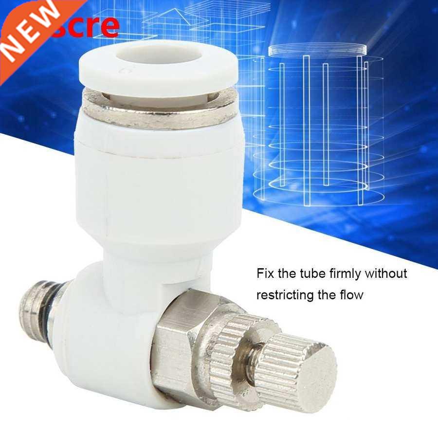 50Pcs SL6-M5 2.0Mpa Air Flow Control Valve Pneumatic White