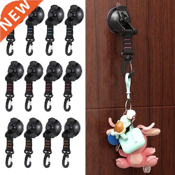 4pcs Outdoor Suction Cup Anchor Securing Hook Tie Down