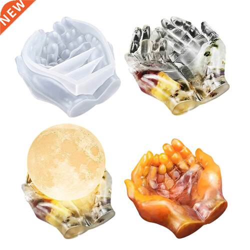 Creative Hand Shaped Tray Silicone Mold Model Hands Storage