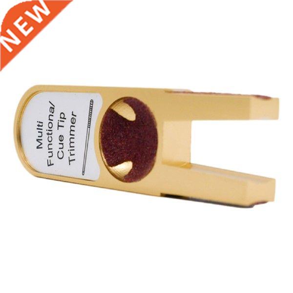 Muti-functional U-shape Billiards Pool Cue Tip Trimmers Cue