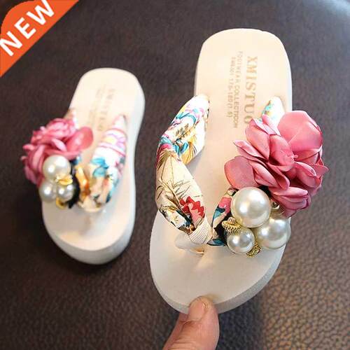 Summer new non-slip children's flip-flops girls fashion beac