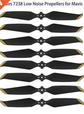 4 pairs 7238 Low Noise Props 7238F Propellers For DJI Mavic