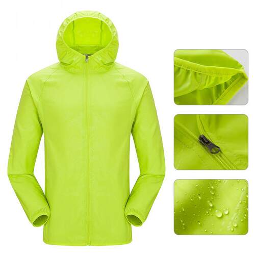2021 Men Women Raincoat Hiking Travel Waterproof Windproof J