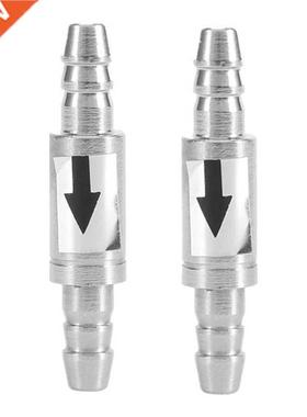 2Pcs Stainless Steel One Way Check Valve for Anti-Backflow N