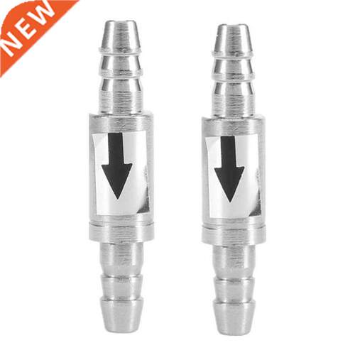 2Pcs Stainless Steel One Way Check Valve for Anti-Backflow N