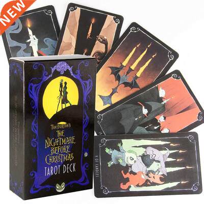 The Nightmare Before Christ mas Tarot Deck and Guidebook 78