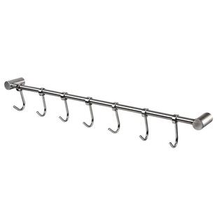 Kitchen Rail Rack Wall Mounted Utensil Hanging Rack Stainles