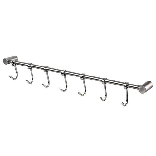 Kitchen Rail Rack Wall Mounted Utensil Hanging Rack Stainles