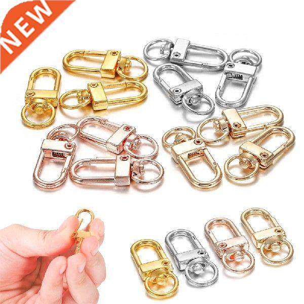Gold Rhodium Metal Lobster Clasps, 12x33mm, 10pcs / lot,
