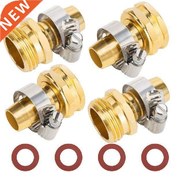 Garden Hose Repair Connector Stainless Steel Clamp Male And图片