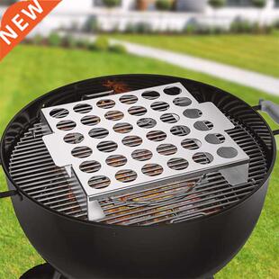 1pcs 2021 Hot Stainless Steel 6-hole Roasted Rack Grilled