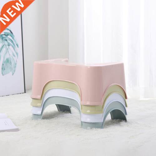 Toilet Footstool Plastic Non-slip Foldable Squatting Stool