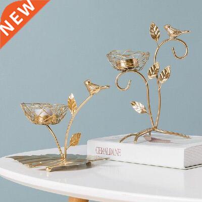 NordicInstagram Style Wrought Iron Candlestick Romantic