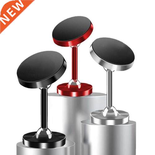 Luminous Magnetic Metal Phone Holder Stand For Car Mobile Un