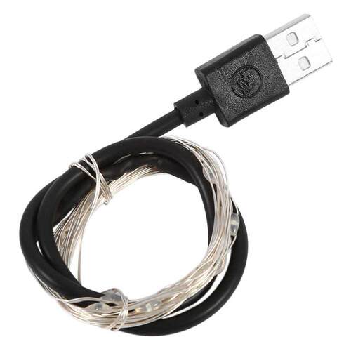 Fairy Light String 2 M 20LED Zilveren Draad Kerst Bruiloft S