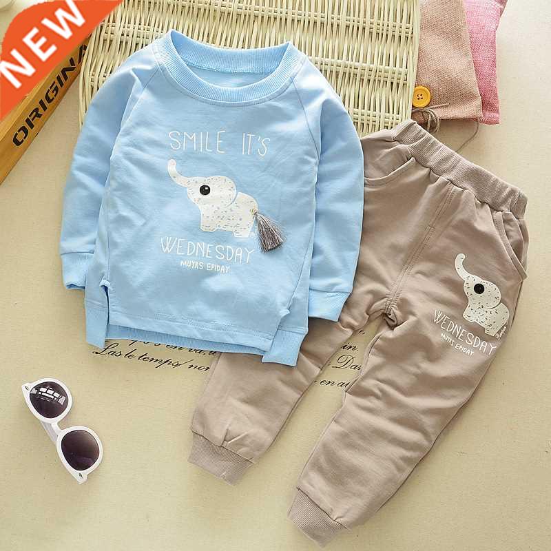 Children Spring Clothing Long Sleeved Cartoon Animal Clothes