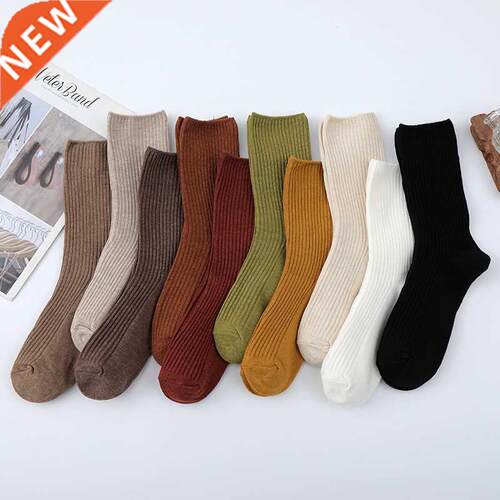 1Pair15% Cashmere Socks Women Autumn Winter Korean Style Mi