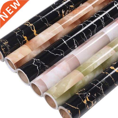300*600cm Self adhesive Marble Vinyl Wallpaper Roll