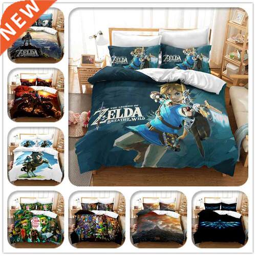 Cartoon Zelda Games 3d Printed Bedding Sets Duvet Cover Sets