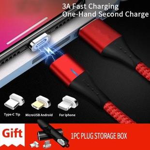Mobile Phone 3A Magnetic Cable Charger 2m Micro USB F