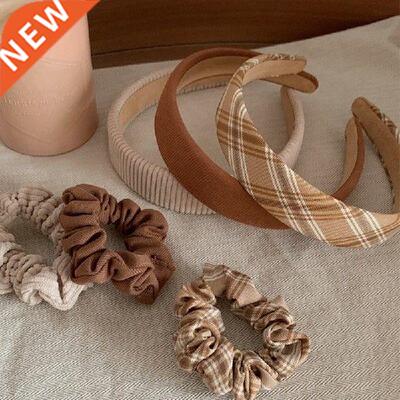 Wide-brimmed Fabric Hairband Women Wild Go Out Sweet