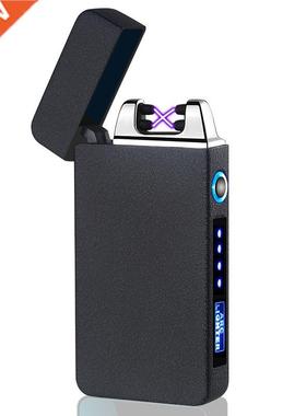 sb Rechargeable Electric Lighter Dual Arc Windproof Cigar Li