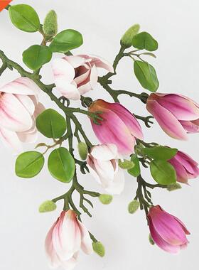 Artificial Magnolia Flower Branch Wedding Decoration Orchid