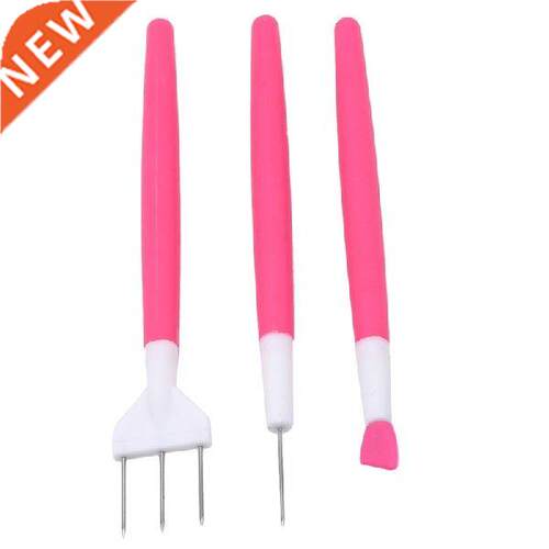 DIY 3pcs Baking Decoration Tools Set Bakeware Venting