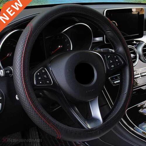 Car Steering Wheel ver Fiber Leather Double Round No Inner R