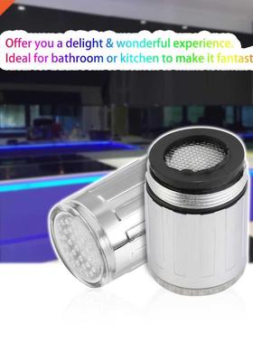 Creatve Temperature Sensor LED Lght Water Faucet Tap Glow