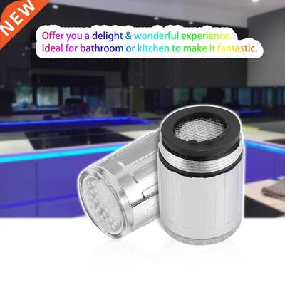 Creatve Temperature Sensor LED Lght Water Faucet Tap Glow