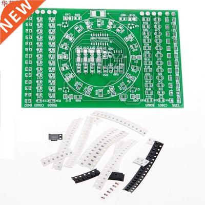 SMD Flashing LED Components Soldering Practice Board Skill E