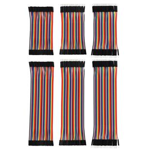 6x Breadboard Jumper Wires Ribbon Cables Kit