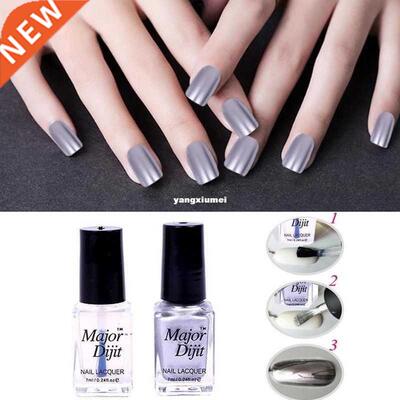 1 pc 7ml Metallic Nail Polish Mirror Effect Nail Polish Meta