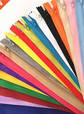 10pcs 10-60cm (4inch-24 Inch) Nylon Coil Zippers Tailor Sewe