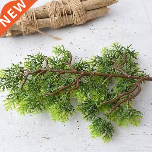1Pc Plastic Fake Artificial Pine Cypress Plant Bonsai