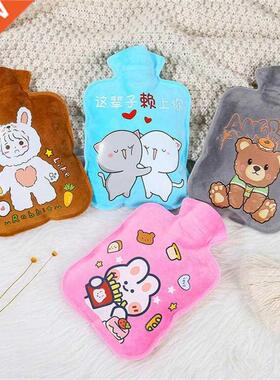 Plush Hot Water Bottle Water Injection Mini Hand Warmer Cart