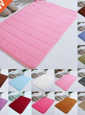 Absorbent Doormat Soft Memory Foam Mat Bath Bathroom