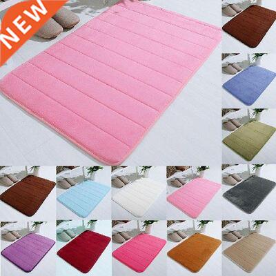 Absorbent Doormat Soft Memory Foam Mat Bath Bathroom