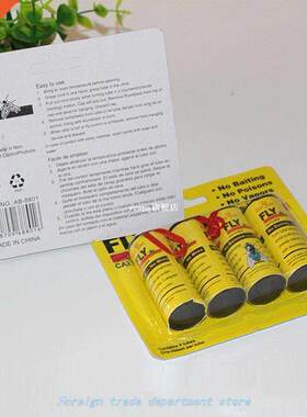 4X Fly CatCher StriP Fly StiCky PaPer StriP PeSt Control MoS