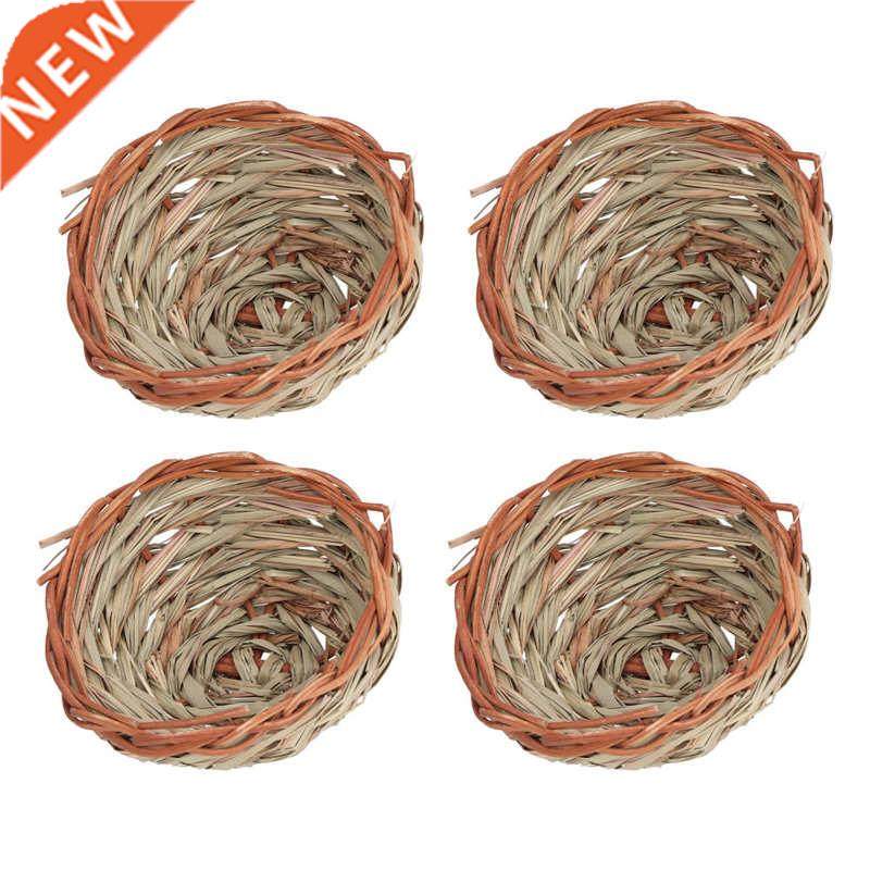 Bird Cage Bird House Natural Grass for Decoration