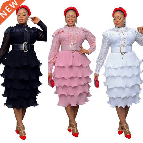 XL-5XL plus-size ladies lace sexy cake dress大码蛋糕女连衣裙