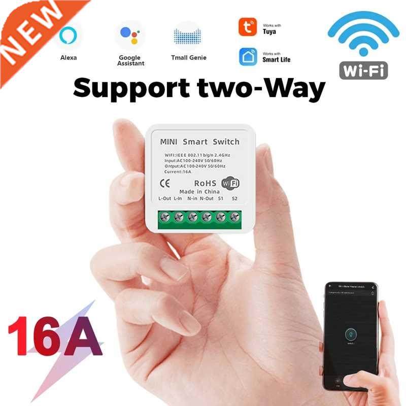 16A  WiFi Smart Light Switch Relay Module Breaker Yandex