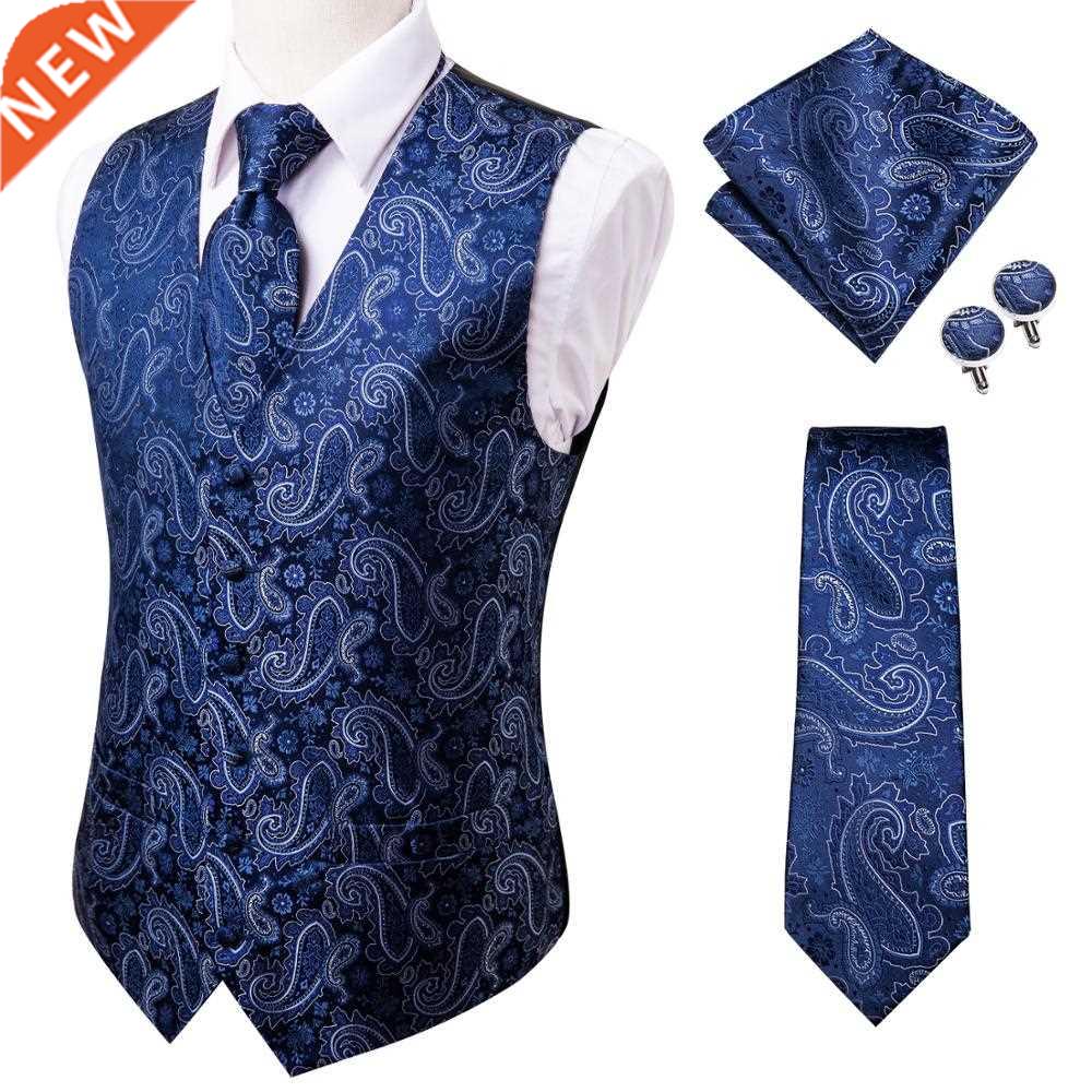 H-Te 20 Color Slk Men's Vests and Te Busness Formal Dre